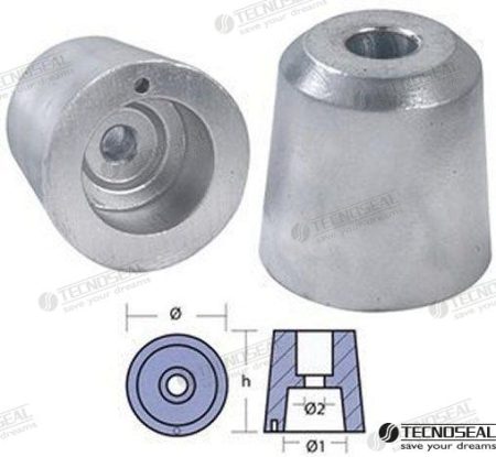 MF-TEN00467 - ANODO REGGIANI ZINC EJE 55