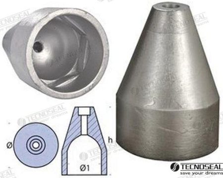 MF-TEN00498 - ANODO OGIVE ORVEA ZINC 65MM