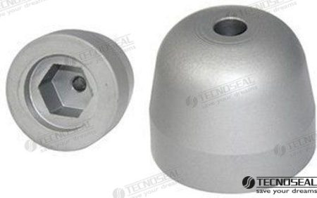 MF-TEN01045 - ANODO HELICE LEOPARD ZINC 1,12KG 70MM