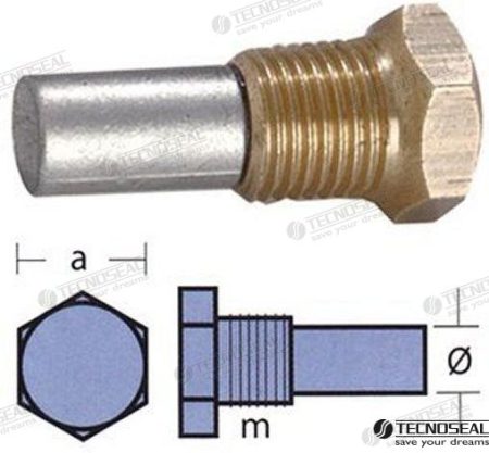 MF-TEN02053T - KIT ANODO BUKH C/TAPON