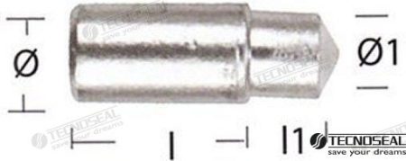 MF-TEN02351 - ANODO LOMBARDINI ZINC TEN02351T