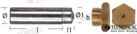 MF-TEN02353T - ANODO PARA LOMBARDINI ZINC Ø 15MM