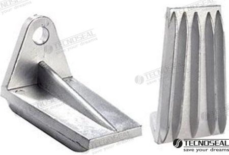 MF-TEN02401 - ANODO CASTOLDI ESCUADRA ZINC 0,84KG