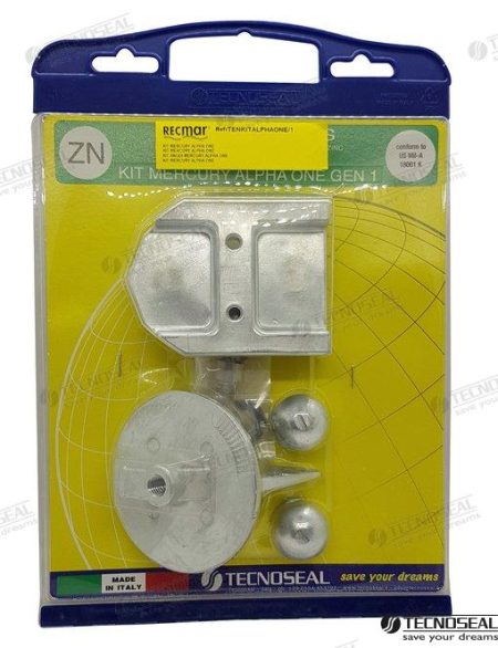 MF-TENKITALPHAONE/1 - KIT ANODOS ZINC MERCURY ALPHA ONE GEN 1