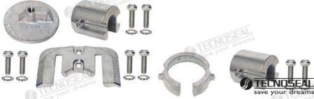 MF-TENKITBRAVOI - KIT ANODOS ZINC  MERCURY BRAVO ONE