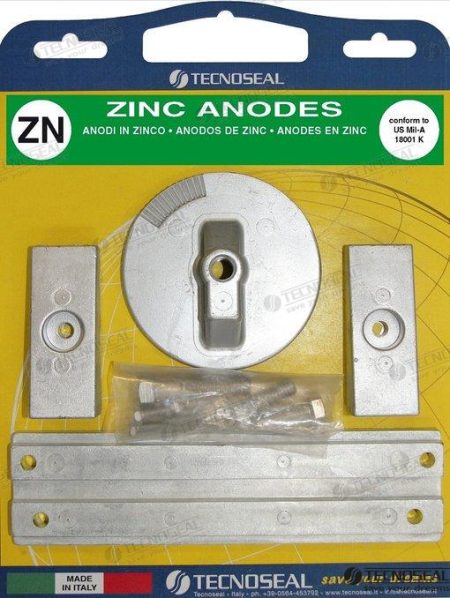 MF-TENKITVERADO4 - KIT ANODOS ZINC MERCURY VERADO 4