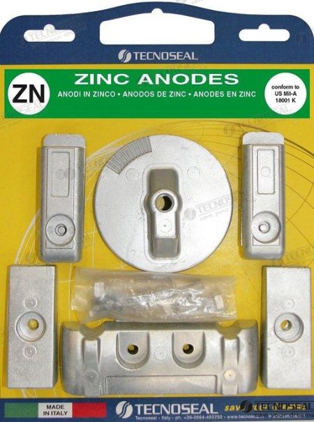 MF-TENKITVERADO6 - KIT ANODOS ZINC MERCURY VERADO 6