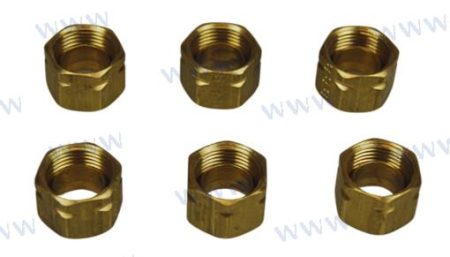 MF-TXHF5526 - KIT 6 TUERCAS AUTOBLOCANTES BAYSTAR