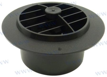 MF-WBCL004090A - REJILLA PVC AJUSTABLE NEGRA DIM 100MM