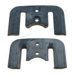 anodo aleta cavitación bravo aluminio