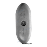 anodo aluminio para rejillas toma agua en casco
