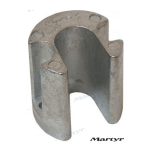 anodo brazo bravo aluminio mercruiser