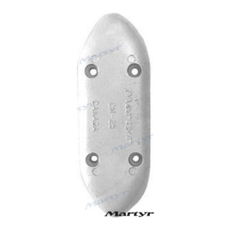 MF-CMM25-A - ANODO CASCO 235X86 ALUMINIO