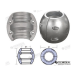 anodo collarin zinc eje 45 mm