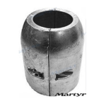 MF-CMXC-01 - ANODO EJE 3/4"