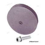 anodo disco aluminio