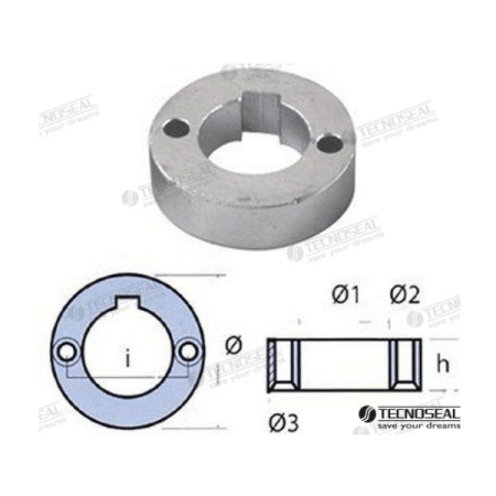 MF-TEN01701 - ANODO DUFOUR Ø 28MM ZINC