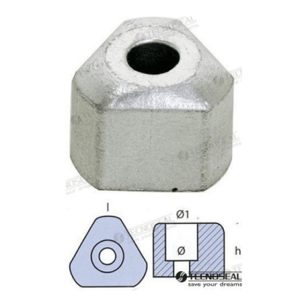 MF-TEN01022 - ANODO GORI Ø 8MM ZINC