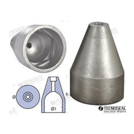 MF-TEN00497 - ANODO OGIVE ORVEA ZINC 56MM