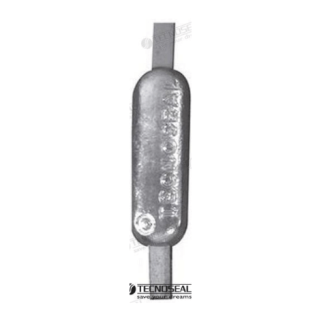 MF-TEN00306 - ANODO SECTOR NAVAL ZINC 400X30X5MM 5KG