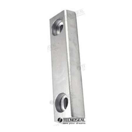 Ánodo Piastre Scafo Zinc 250X60X35Mm