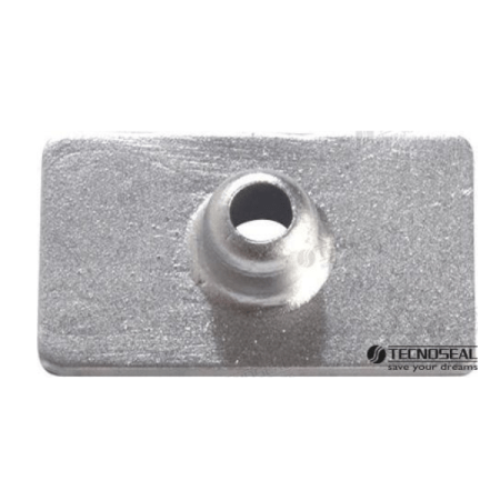 MF-TEN00809 - ANODO PLACA MERCURY ZINC 4,5-9HP