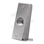 MF-TEN00825 - ANODO PLACA MERCURY  ZINC 75HP XR6