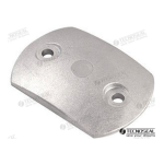 MF-TEN01804 - ANODO PLACA RENAULT 80X54MM ZINC