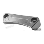 MF-TEN00735 - ANODO PLACA VOLVO ZINC DUO PROP 0,52 KG
