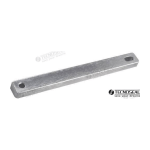 anodo placa zinc