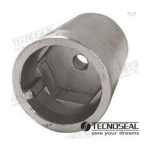 anodo radice hexagonal de zinc
