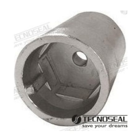 MF-TEN00402E - ANODO RADICE HEXAGONAL ZINC EJE 35MM