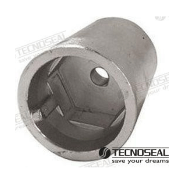 anodo radice hexagonal zinc eje 50 mm anodo radice hexagonal zinc eje 50 mm