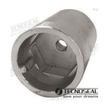 anodo radice zinc hexagonal