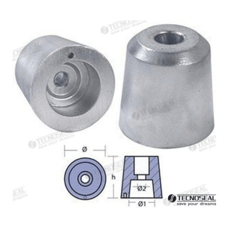 MF-TEN00461 - ANODO REGGIANI ZINC EJE 30