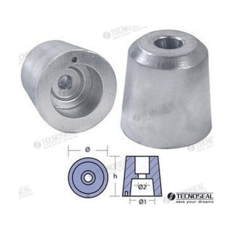 MF-TEN00463 - ANODO REGGIANI ZINC EJE 40