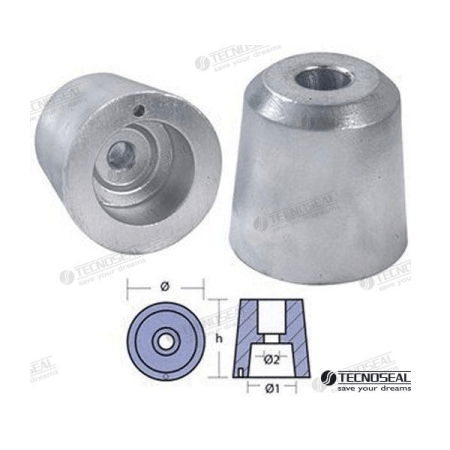 MF-TEN00462 - ANODO REGGIANI ZINC EJE 35