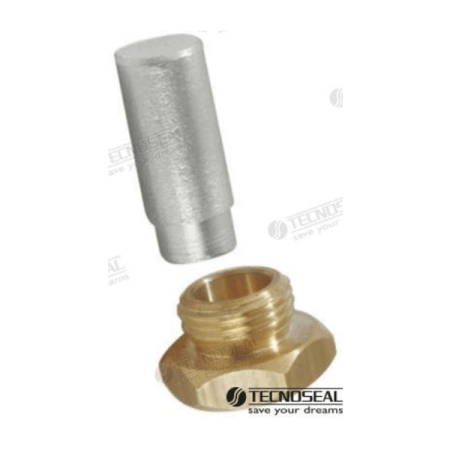 MF-TEN01800 - ANODO RENAULT C/TAPON  18X1,5MM ZINC