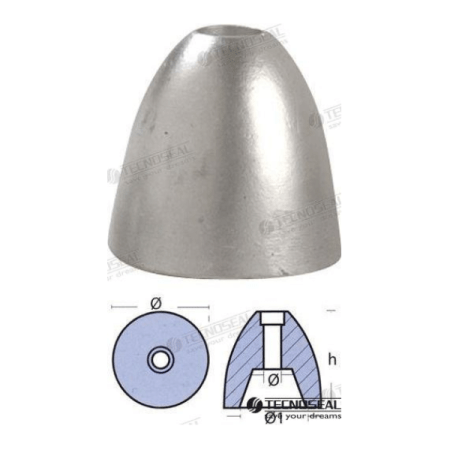 MF-TEN00430 - ANODO RIVA ZINC EJE 20-30MM.