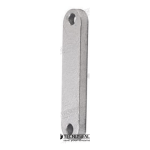anodo selva piatta fb 60x15x4mm zinc
