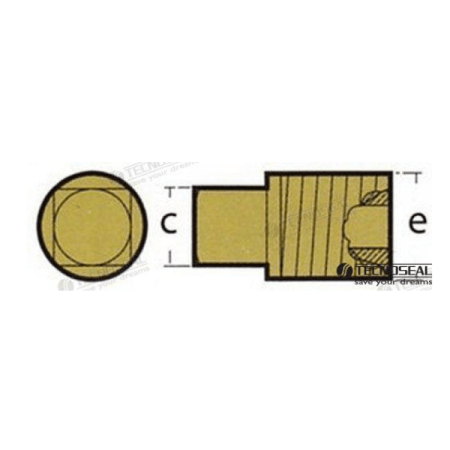 MF-TEN02024TP - TAPON ANODO CATERPILLAR 2288 TEN02024T