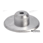 anodo timón yanmar zinc