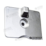 anodo yamaha placa alu