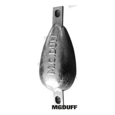 MF-MGDZD77 - ANODO PLACA ZINC 2,1 KG M10