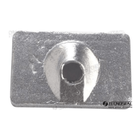 MF-TEN00810 - ANODO PLACA MERCURY ZINC 6,9-9HP