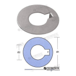 arandela inox radice zinc eje 50