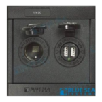 Panel 360 DC 12V USB Cargador