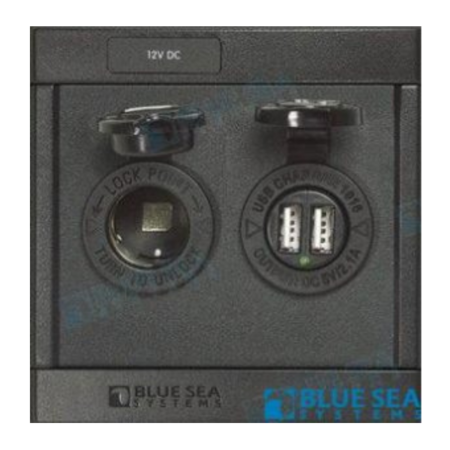 Panel 360 DC 12V USB Cargador