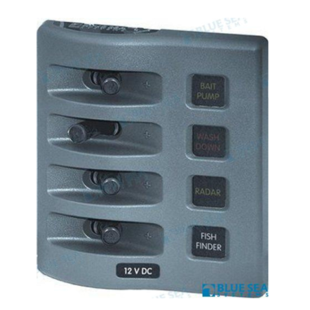 Panel Intemperie 4 P  Gris