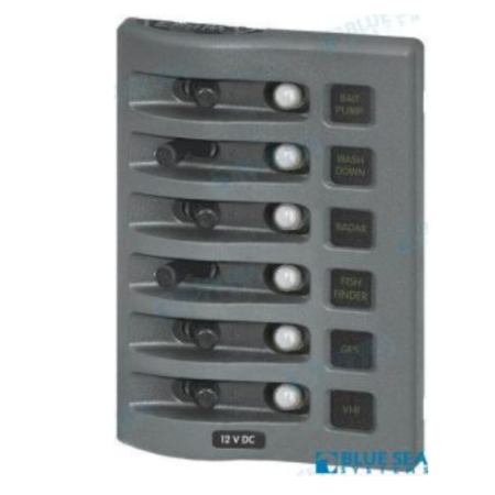 Panel Intemperie  6 P  Gris  CB